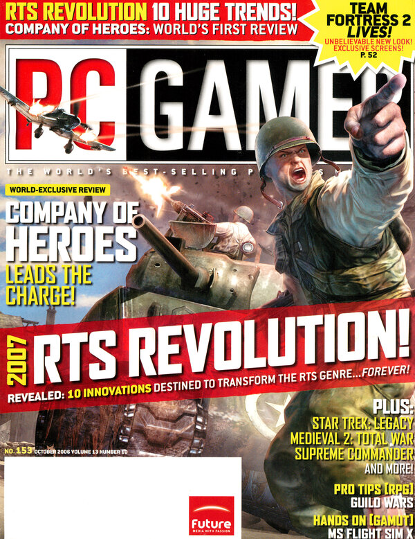 PC Gamer 2006 10 cover